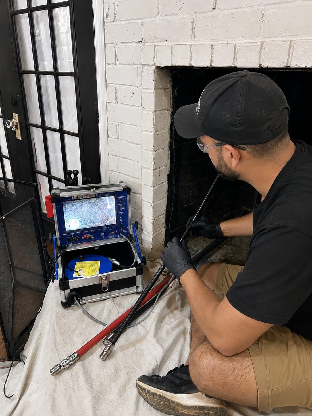 Level chimney inspection