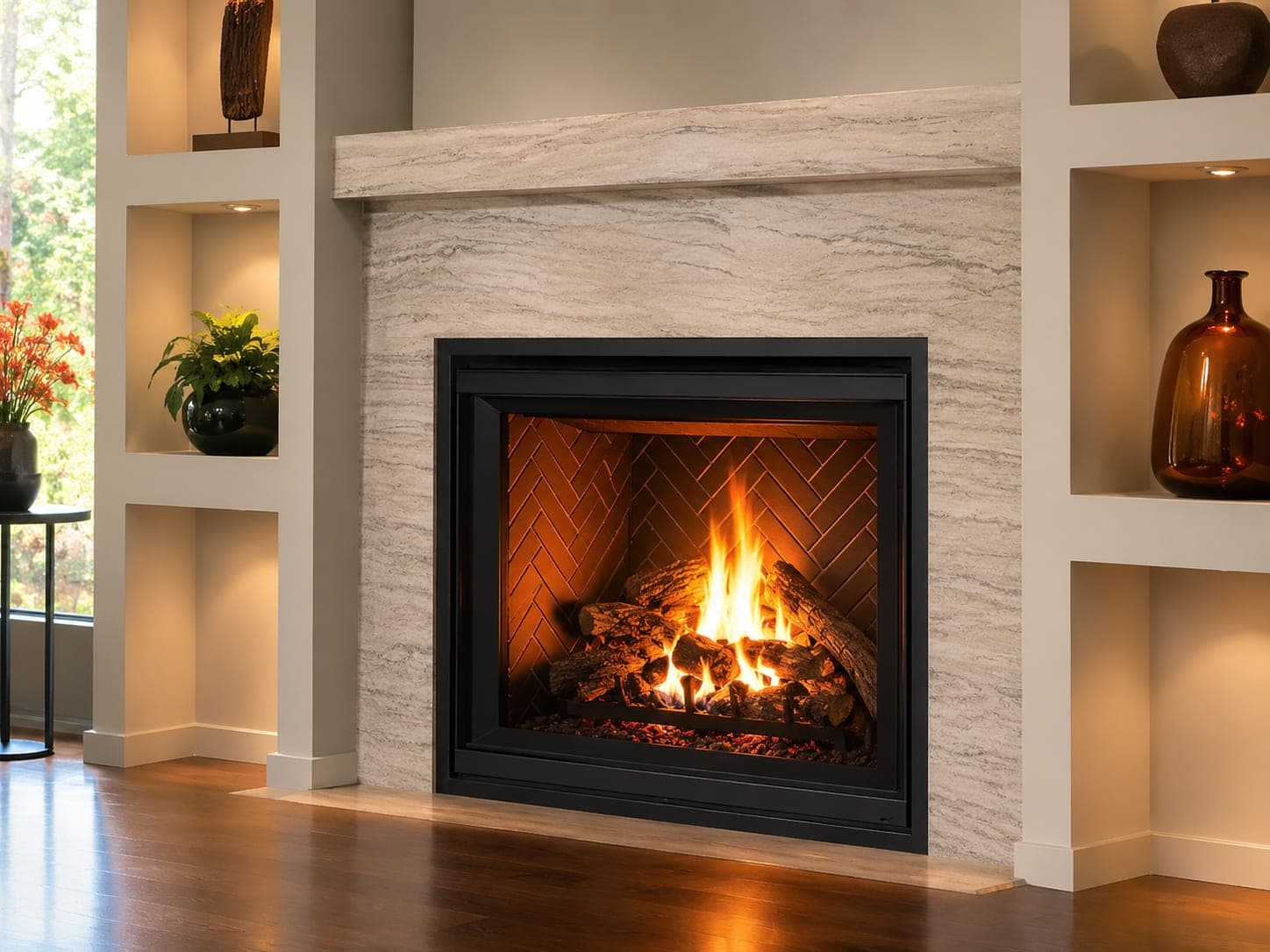 Gas insert installation