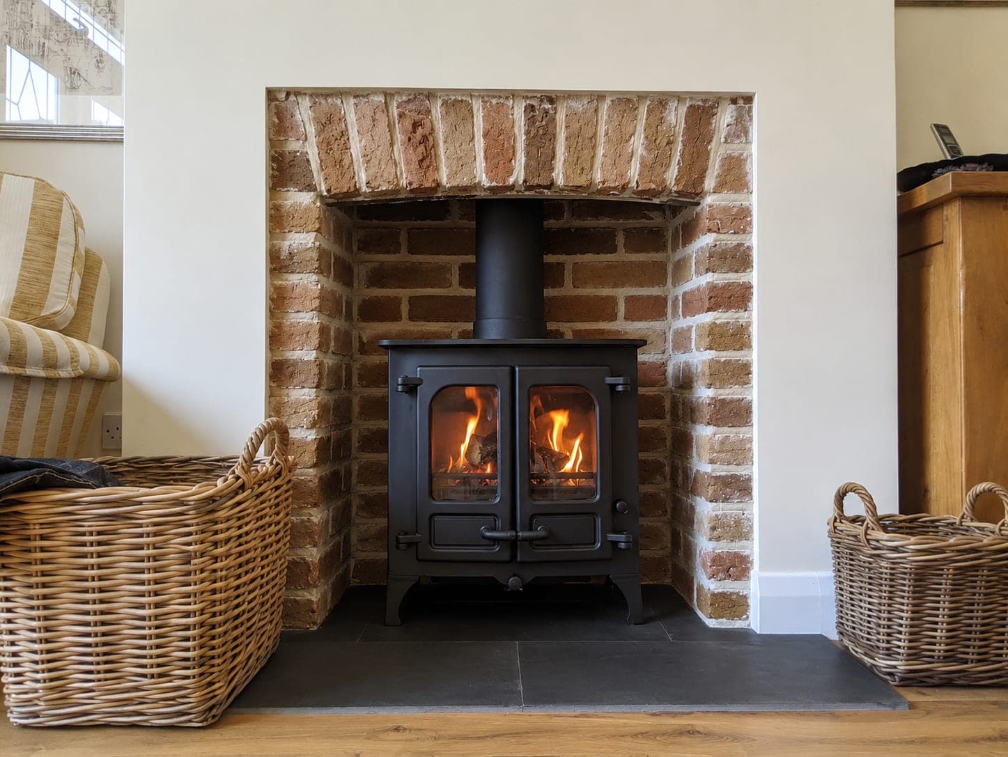 Fireplace restoration